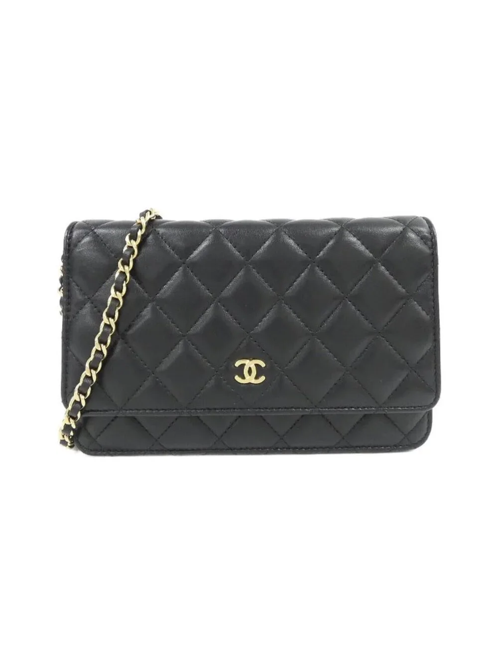 Chanel Timeless Classic Line Chain Wallet Shoulder